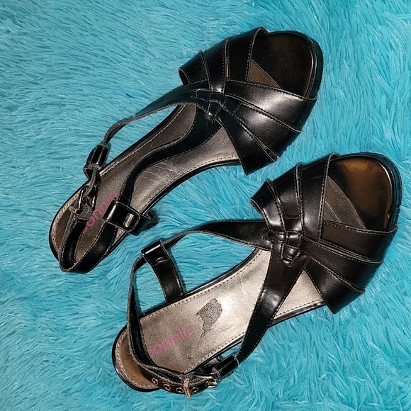Connie Suede Sling Back Heels